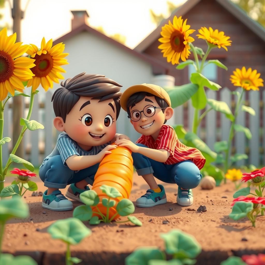 Veggie Garden Coloring Page