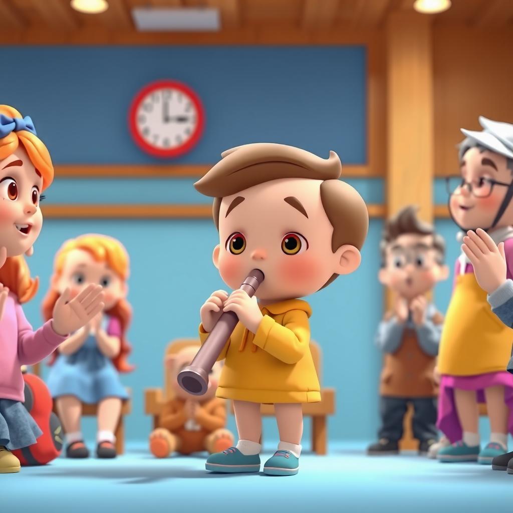 Jazz Recital Coloring Page