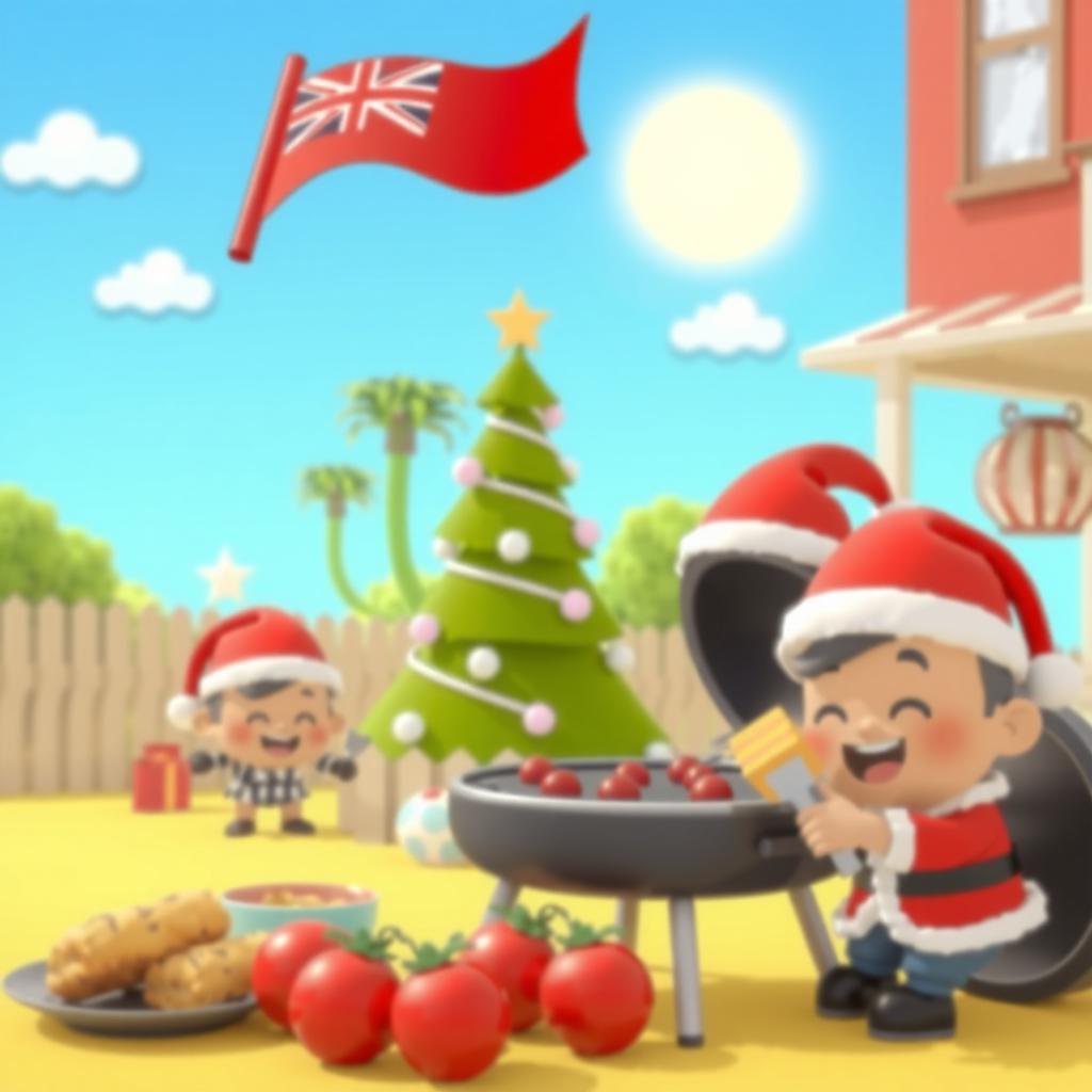 Christmas Morning Coloring Page