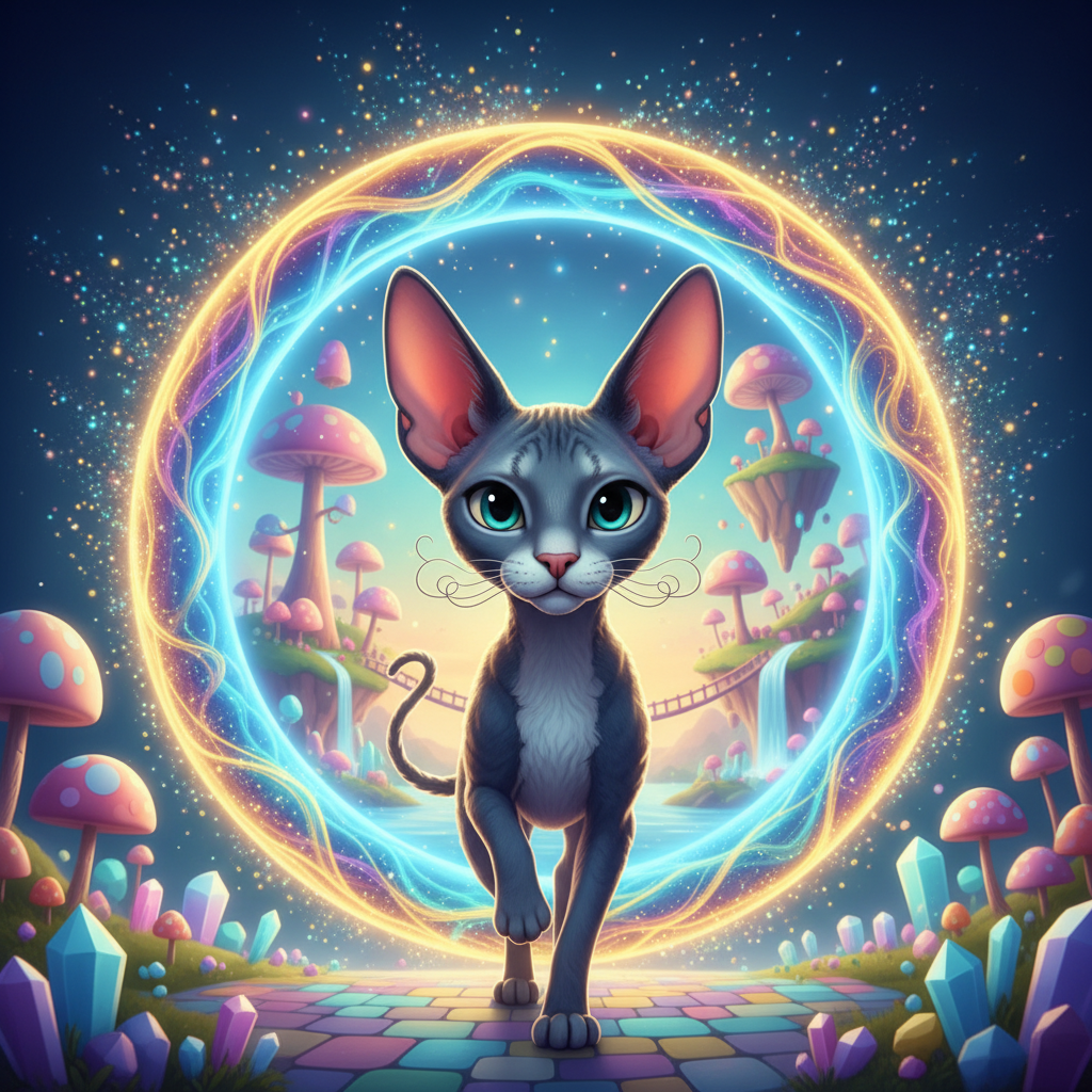 Cornish Rex Time Traveler — Bedtime Story for Kids