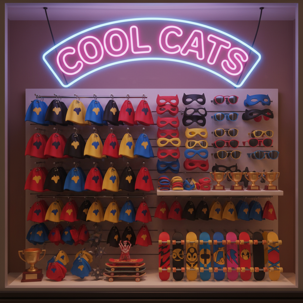 Cool Cats Adventure — Bedtime Story for Kids