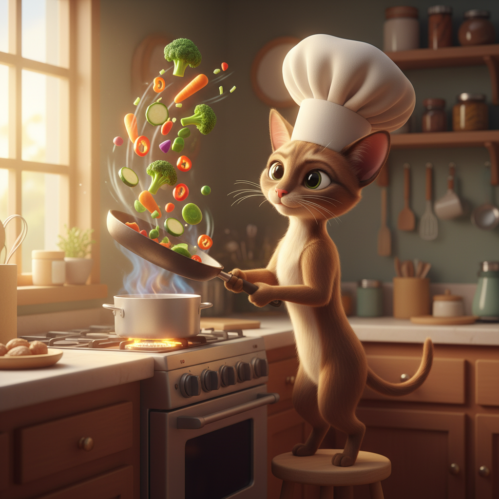 Chef Whiskers' Vegetable Adventure — Bedtime Story for Kids