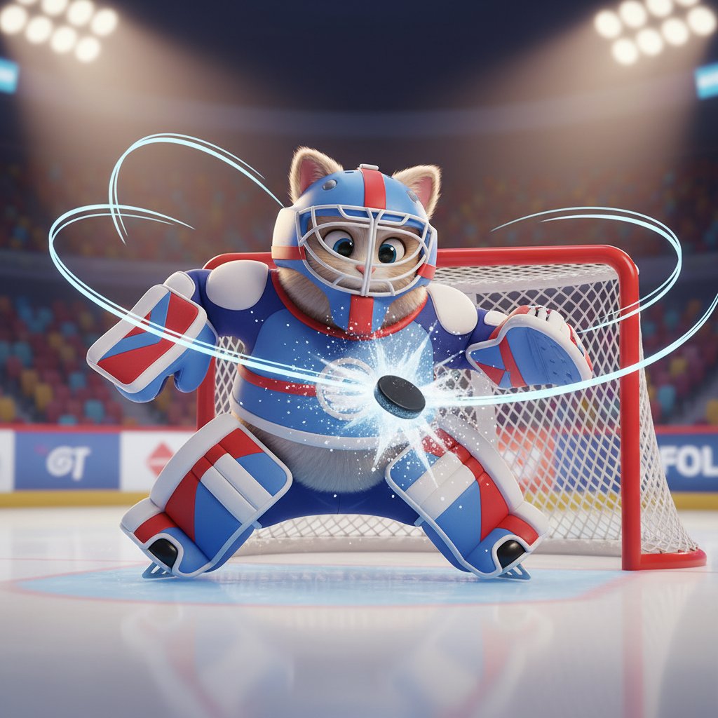 Siberian Ice Goalie — Bedtime Story for Kids