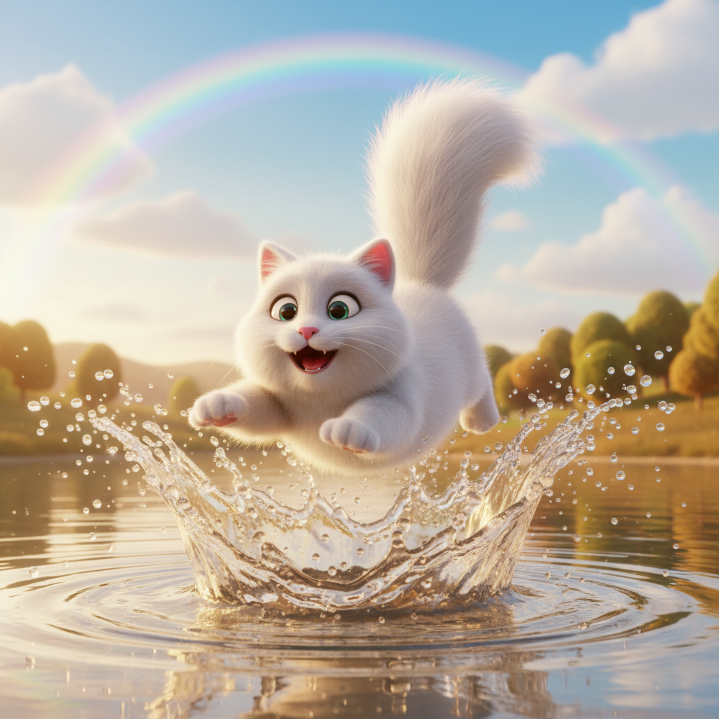 Turkish Van Splash Adventure — Bedtime Story for Kids