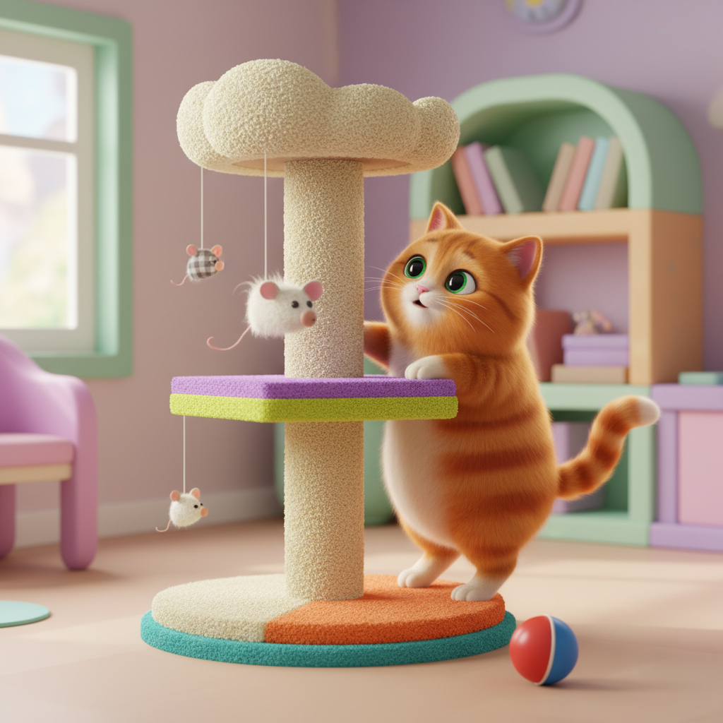 Cat Tree Climber — Bedtime Story for Kids