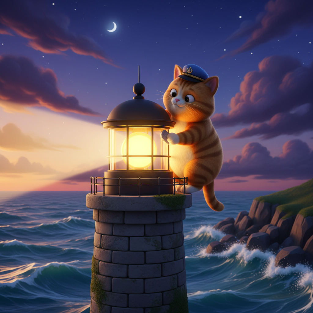 Captain Whiskers Saves the Day — Bedtime Story for Kids