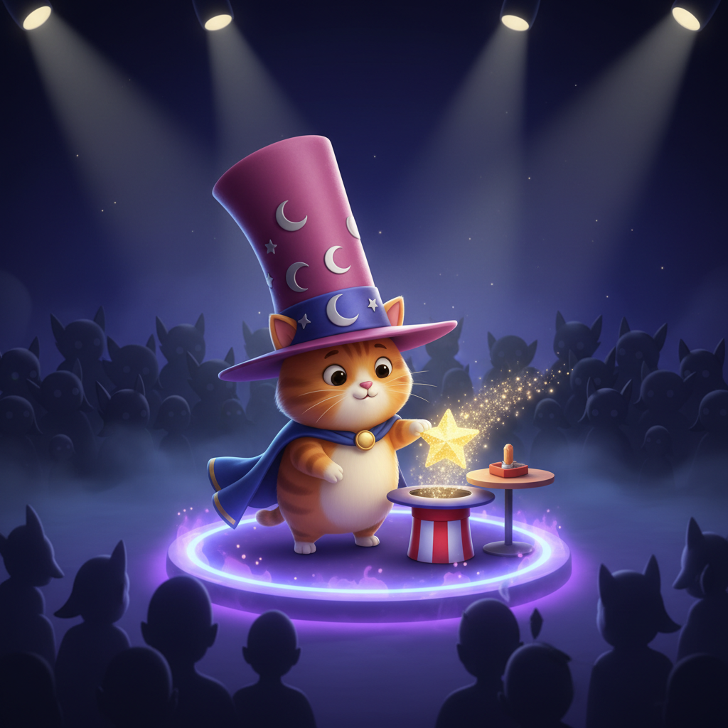 Magical Cat Show — Bedtime Story for Kids