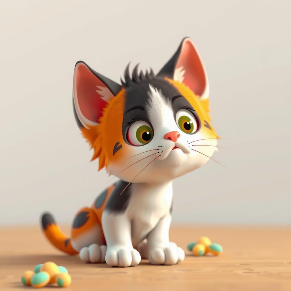 Adventurous Calico Kitten — Bedtime Story for Kids