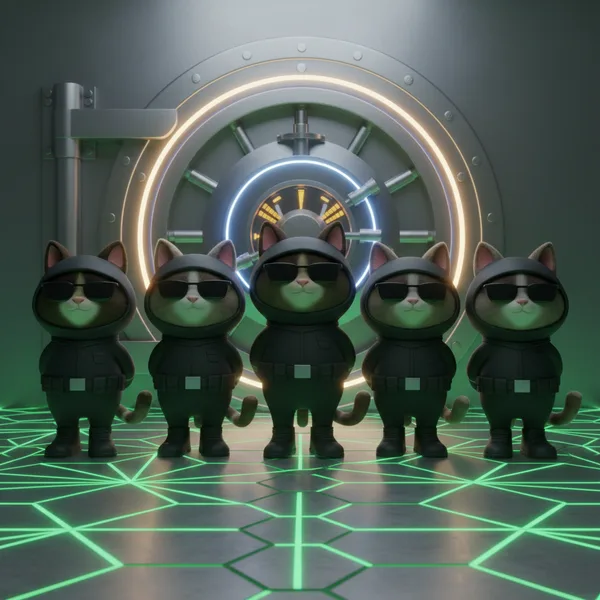 Cat Spy Squad Coloring Adventure — Free Coloring Page for Kids