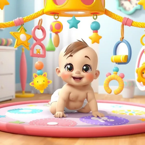 Tummy Time Coloring Page
