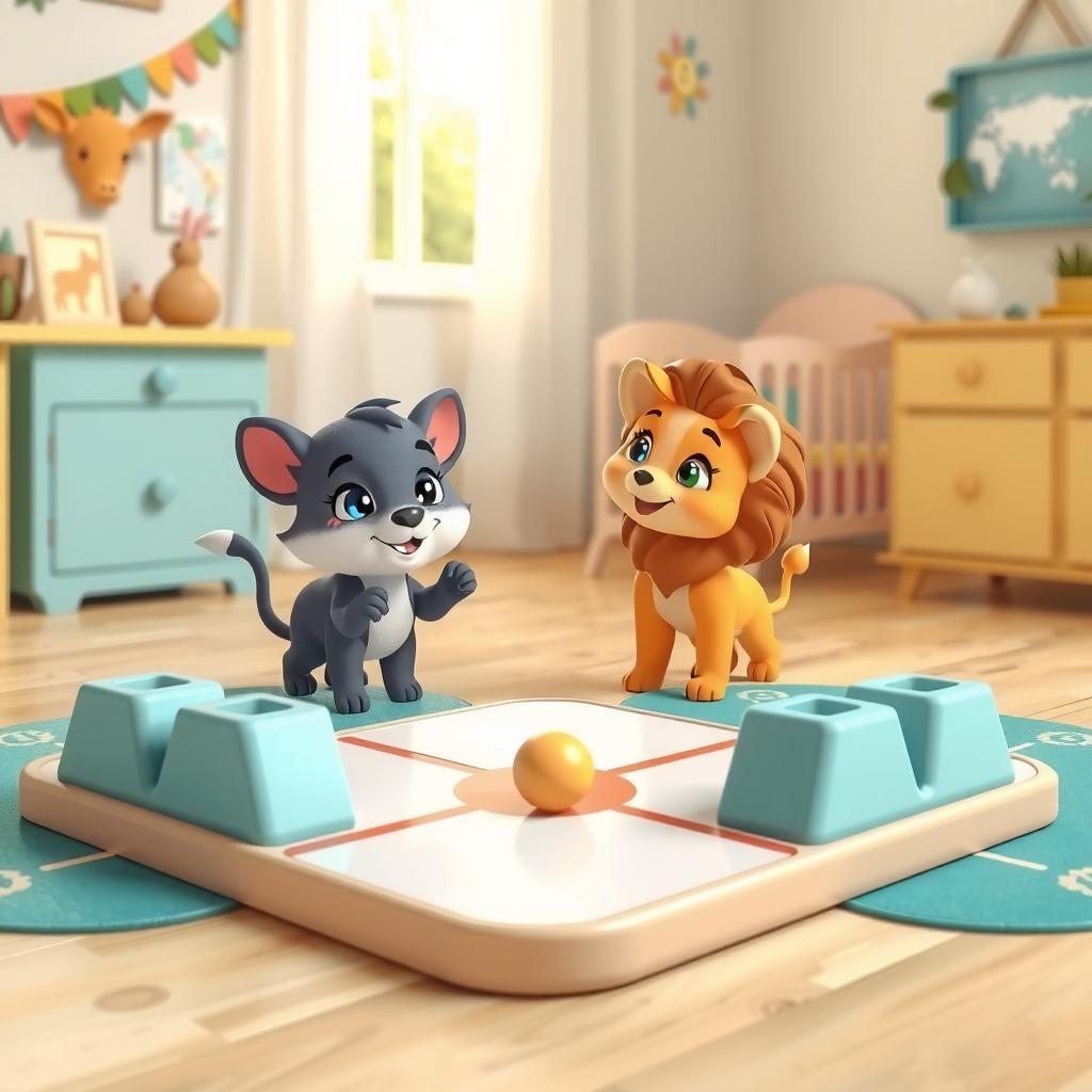 Animal Matching Game Coloring Page