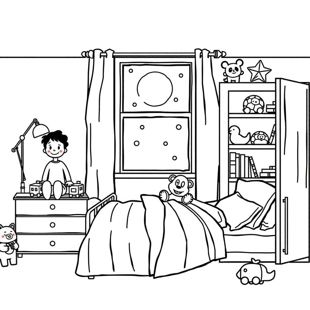 Goodnight Moon Coloring Page coloring page