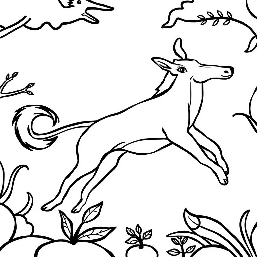 Magic Painting Coloring Page coloring page