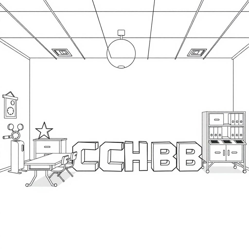 ABC Blocks Coloring Page coloring page