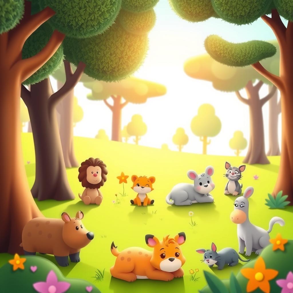 Good Morning Stretch Coloring Page