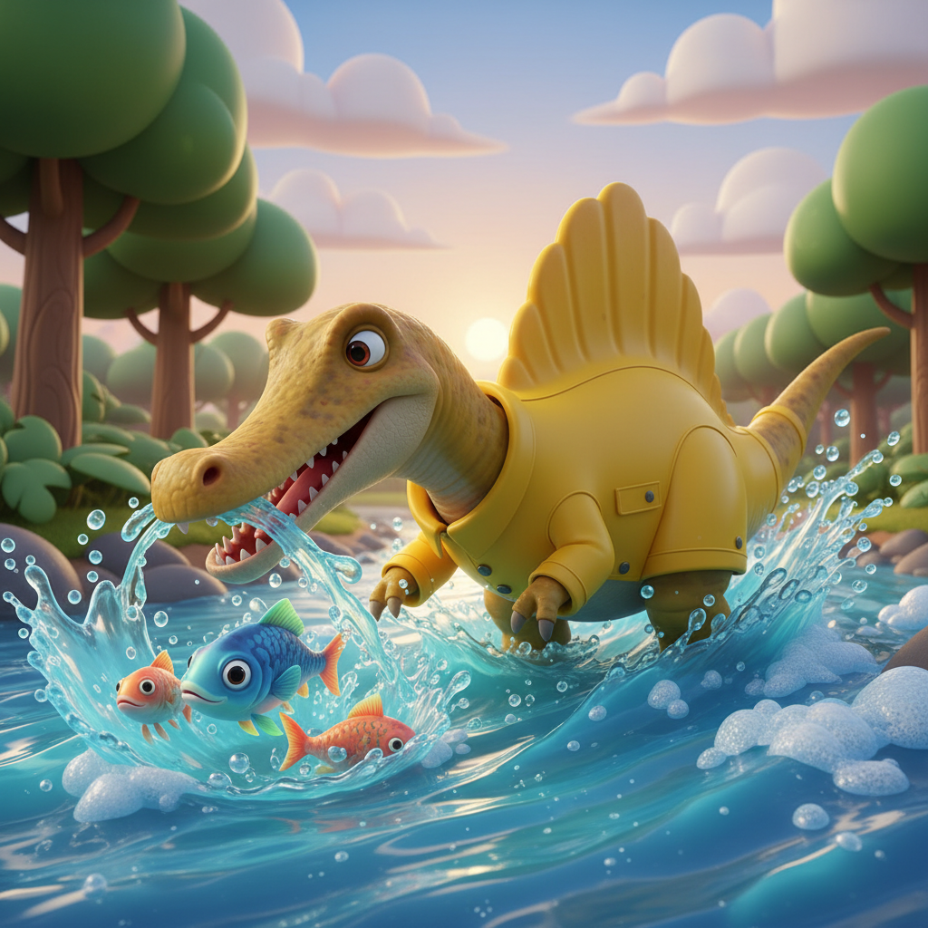 Spinosaurus River Adventure — Bedtime Story for Kids