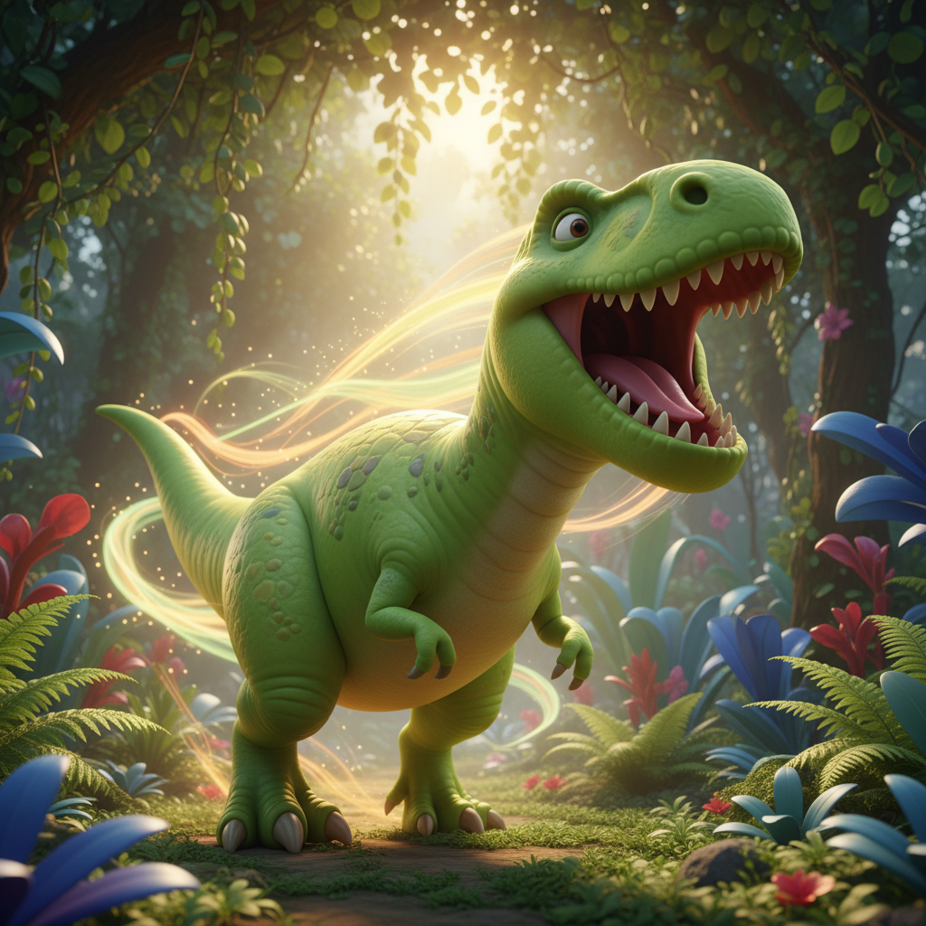 Allosaurus Hero Charge — Bedtime Story for Kids