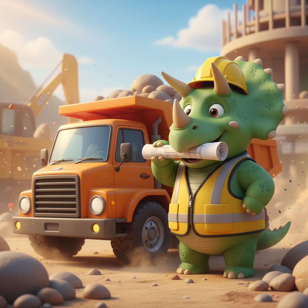 Triceratops on the Job — Bedtime Story for Kids