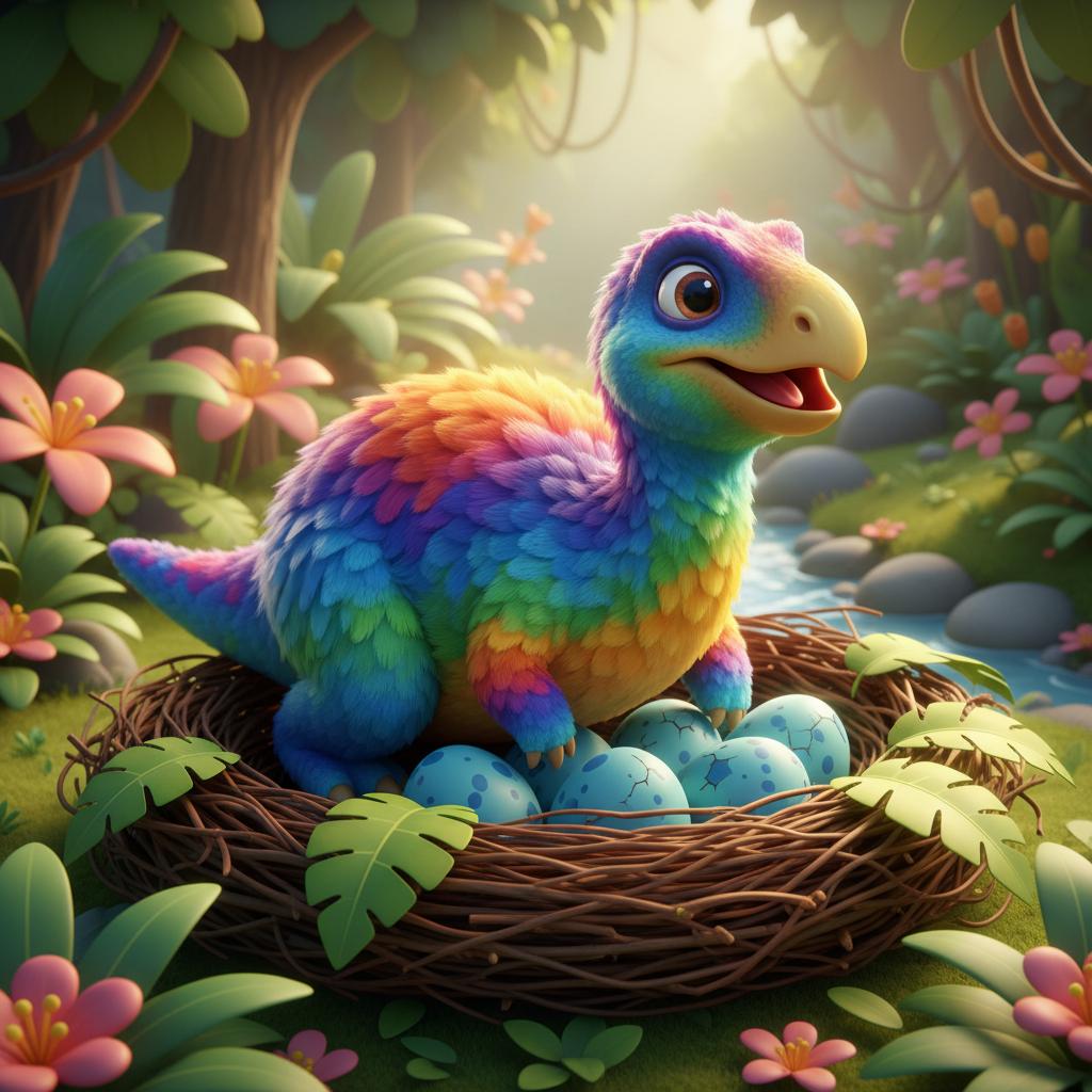 Oviraptor Adventure — Bedtime Story for Kids