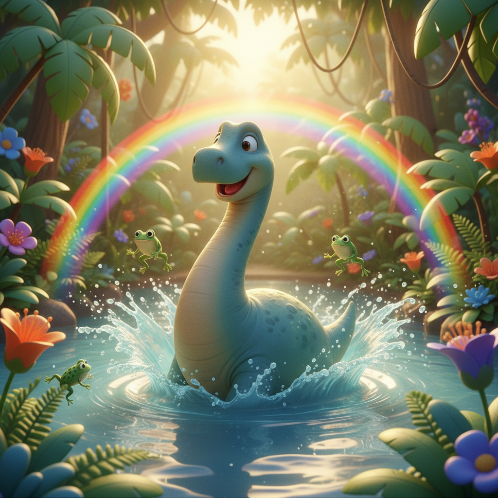 Apatosaurus Lake Adventure — Bedtime Story for Kids