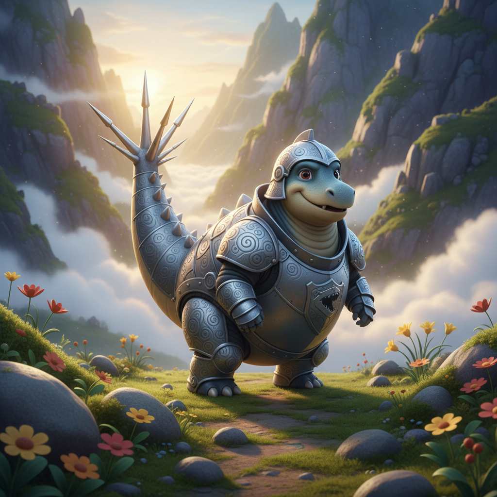 Kentrosaurus Spike Knight — Bedtime Story for Kids