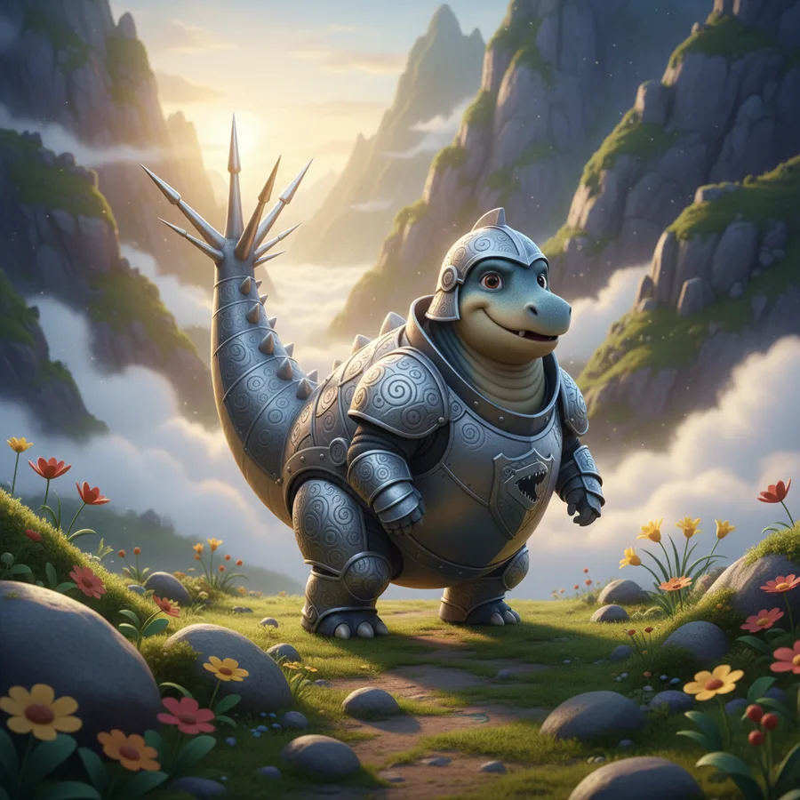 Kentrosaurus Spike Knight — Bedtime Story for Kids