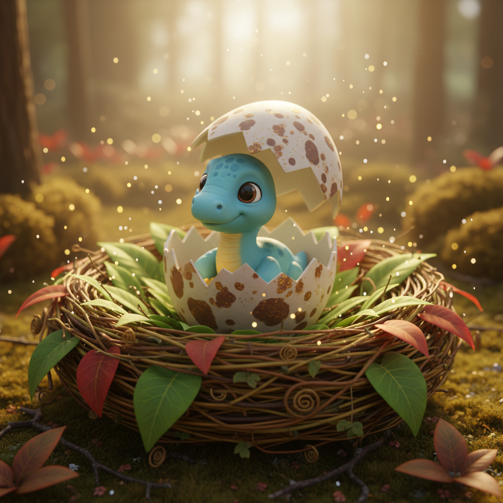 Baby Dinosaur Hatching Adventure — Bedtime Story for Kids