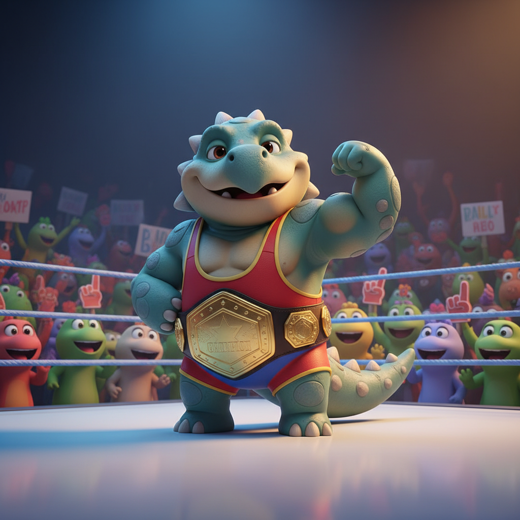 Ankylosaurus Wrestling Adventure — Bedtime Story for Kids