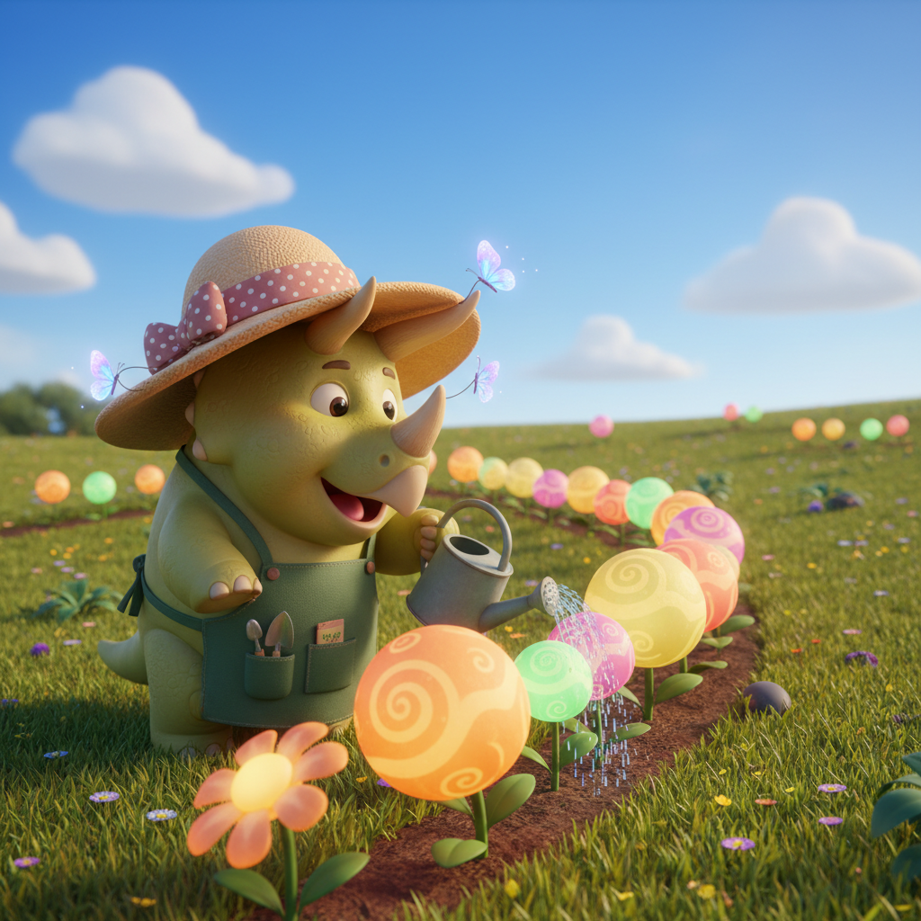Adventures of Trixie the Triceratops — Bedtime Story for Kids