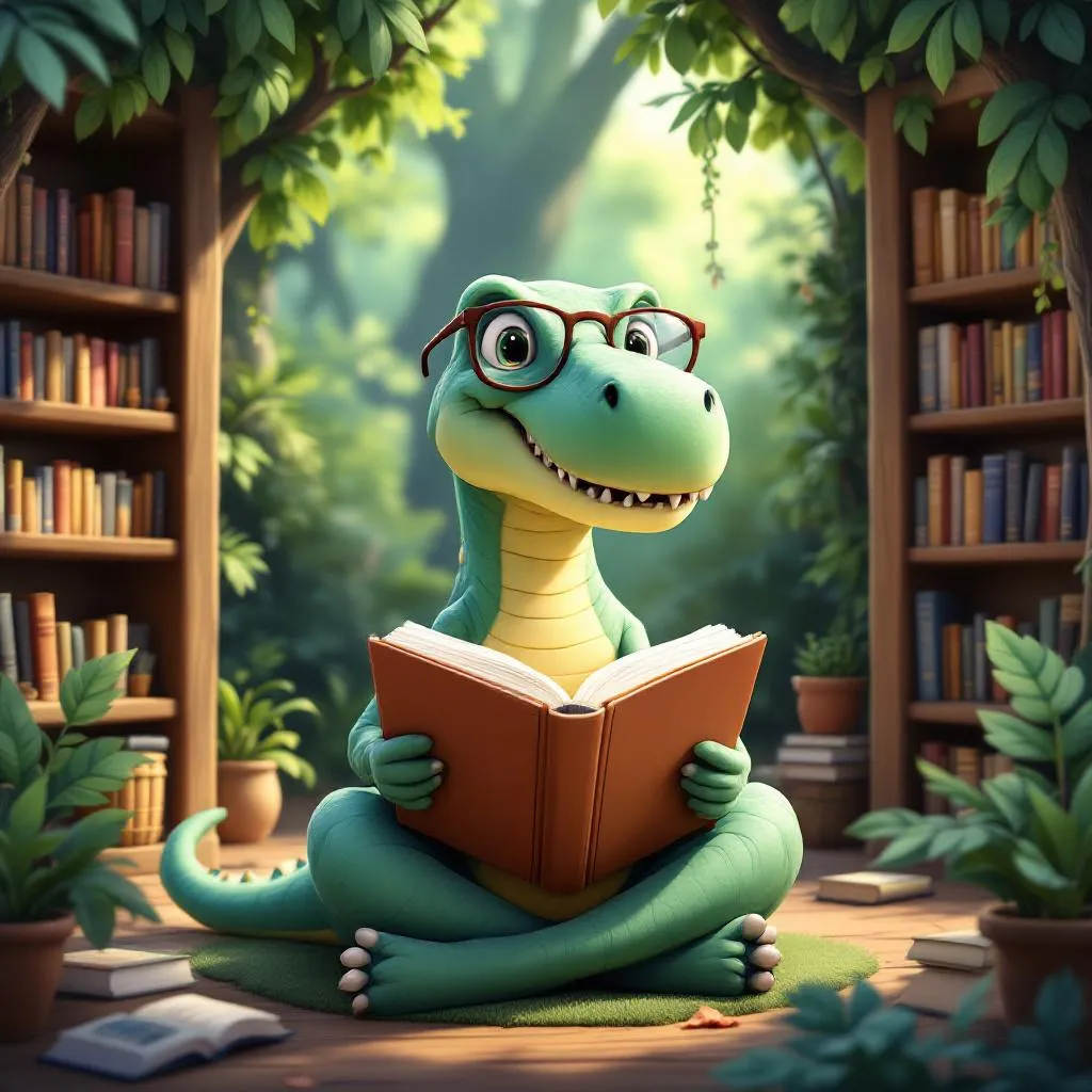 The T-Rex Library Story