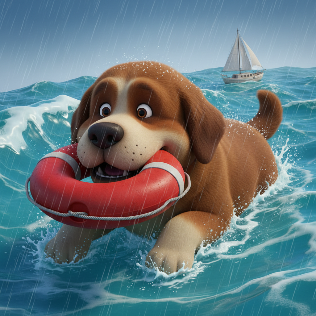 Newfoundland Wave Adventure — Bedtime Story for Kids