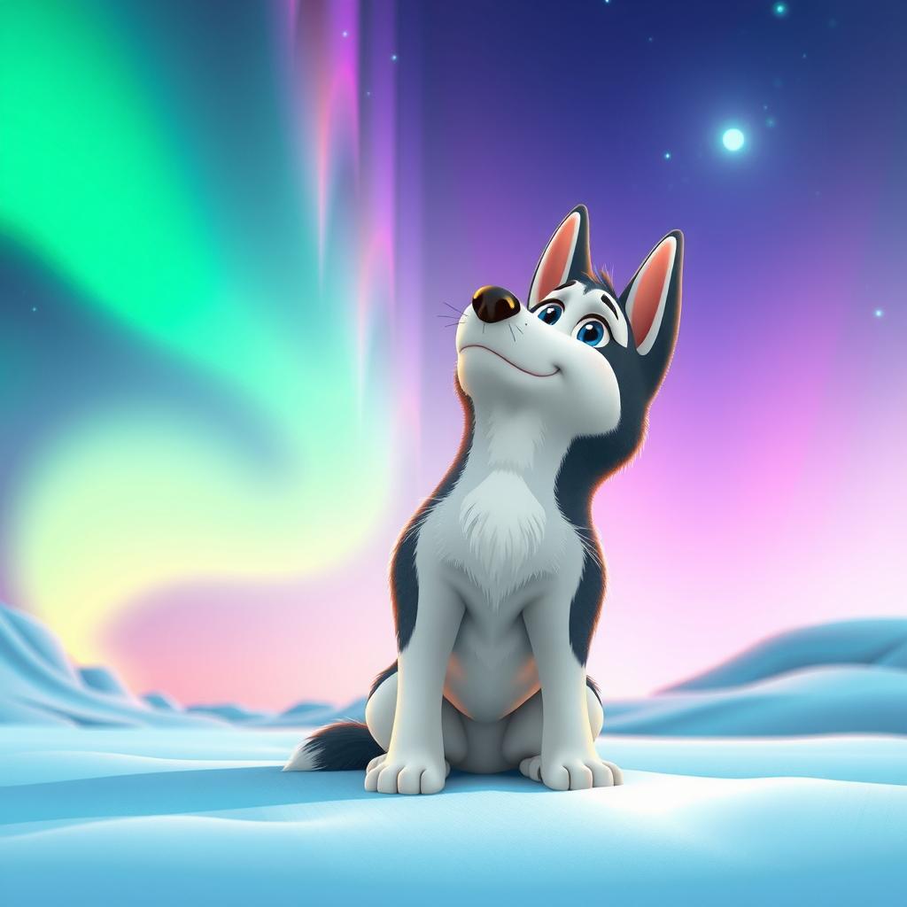 Husky Twilight Howl — Bedtime Story for Kids