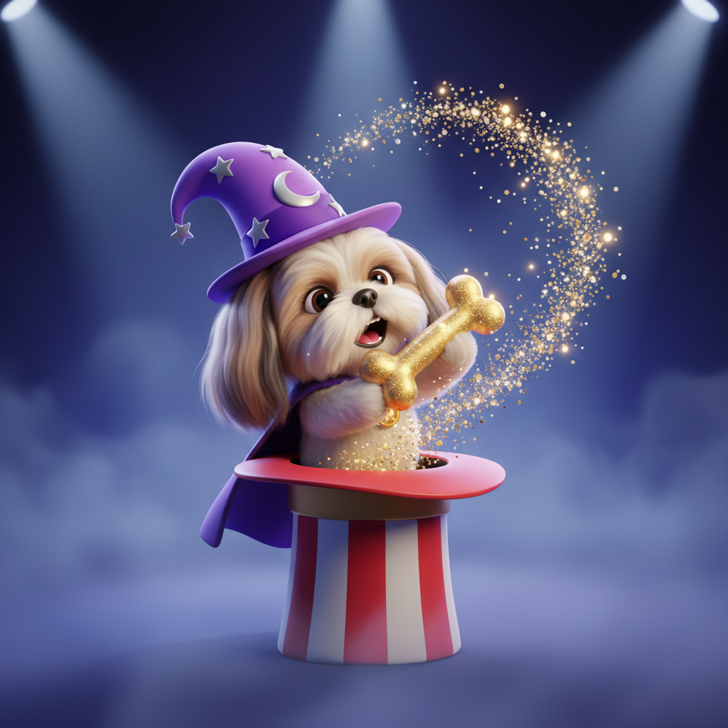 Shih Tzu Magician Adventure — Bedtime Story for Kids