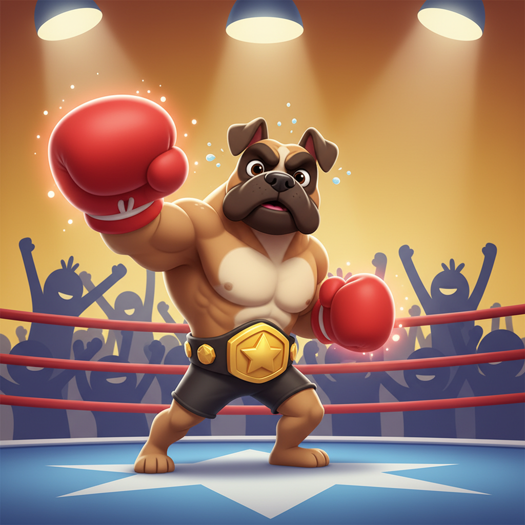 Boxing Bulldog Adventure — Bedtime Story for Kids