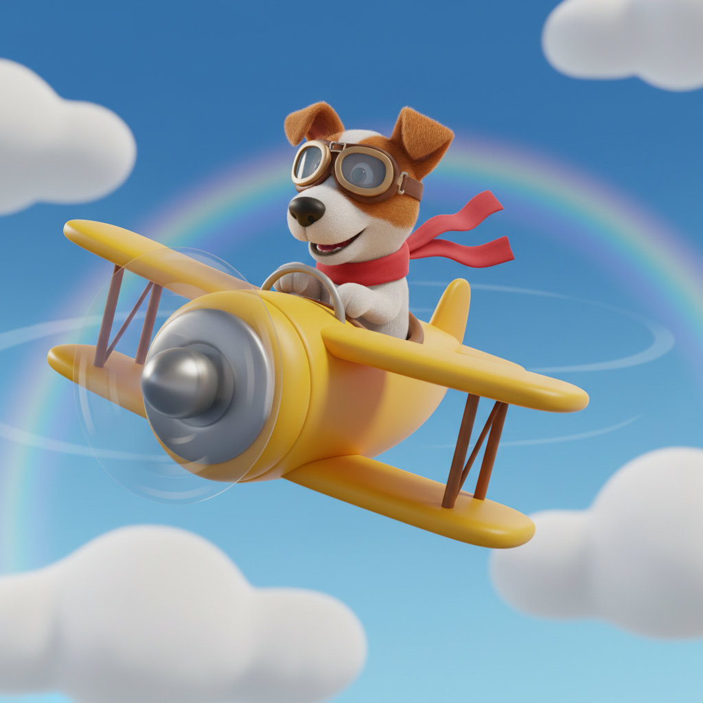 Aviator Dog Tales — Bedtime Story for Kids