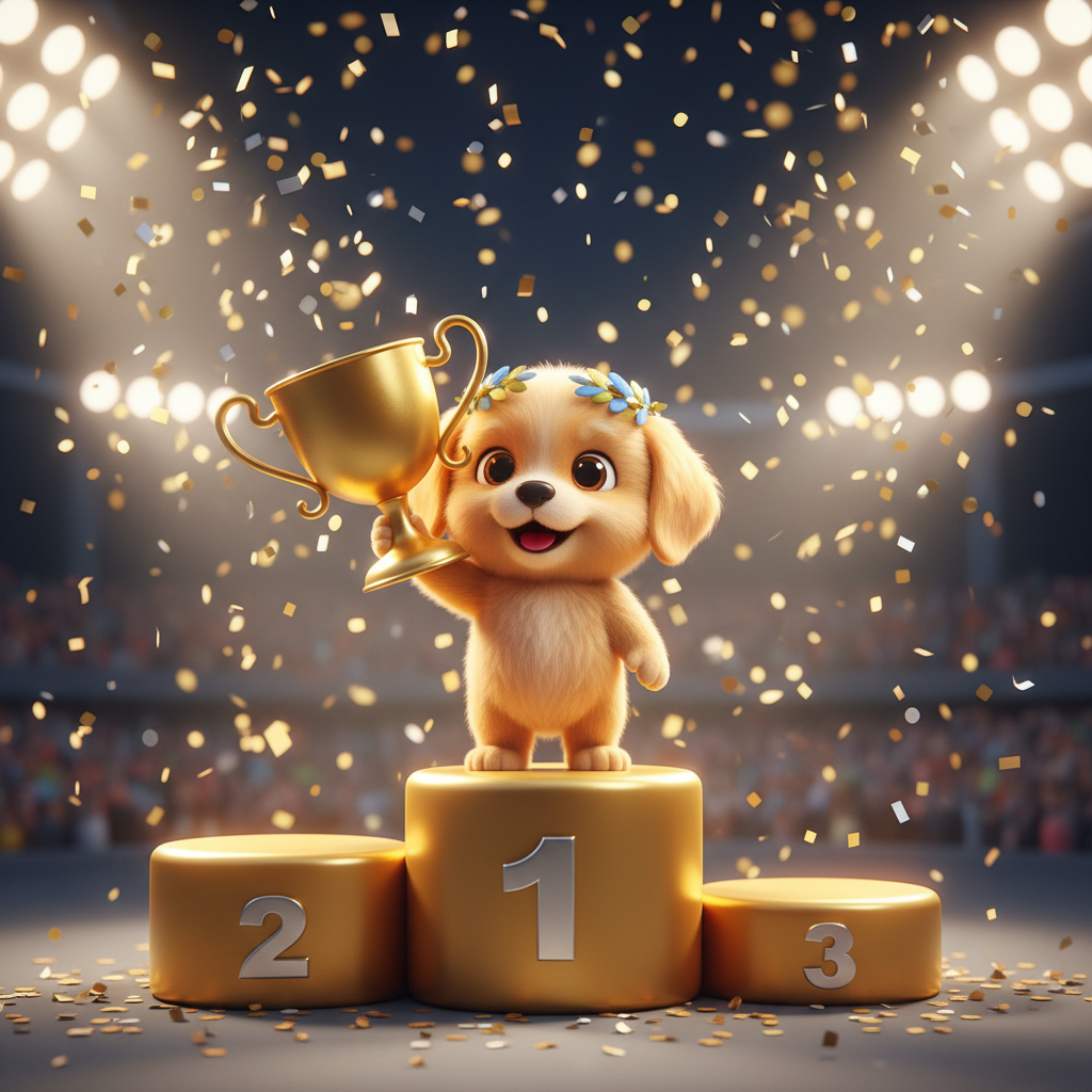 Puppy Victory Moment — Bedtime Story for Kids