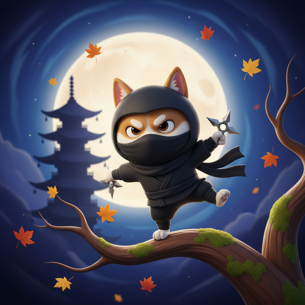 Ninja Dog Hero — Bedtime Story for Kids