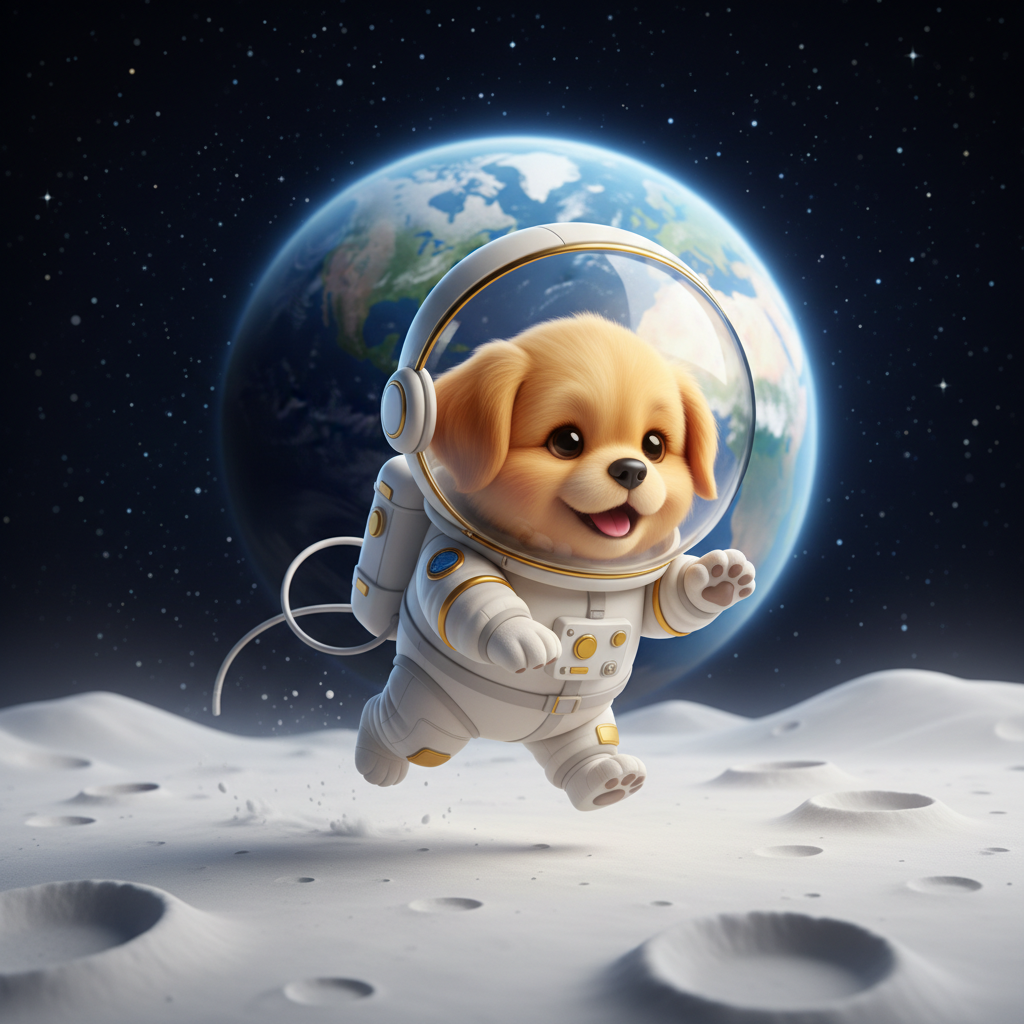 Puppy Astronaut Adventure — Bedtime Story for Kids