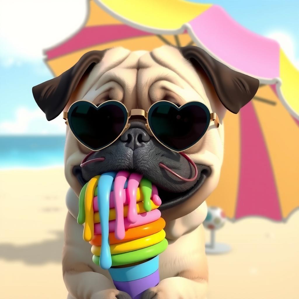 Pug Ice Cream Adventure — Bedtime Story for Kids