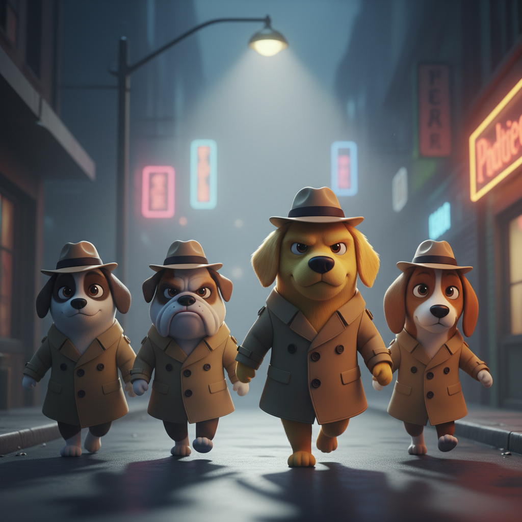 Dog Detective Mission — Bedtime Story for Kids