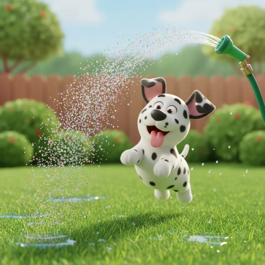 Dalmatian Water Party Adventure — Bedtime Story for Kids