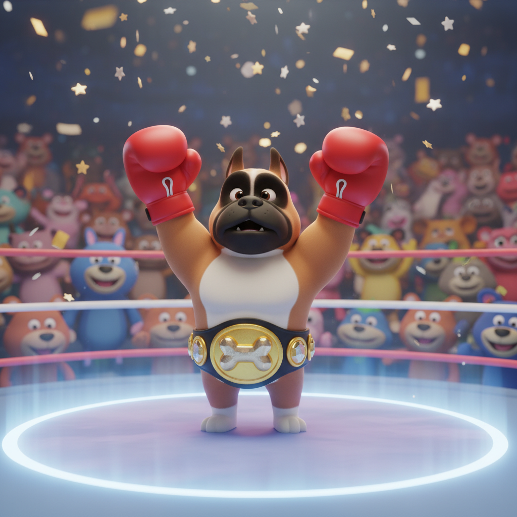 Boxer Dog Champion — Bedtime Story for Kids