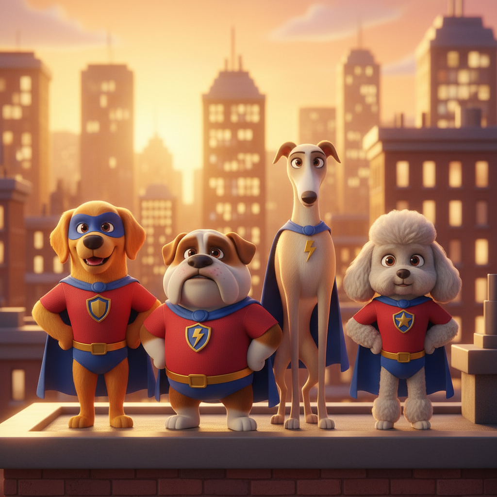 Courageous Canine Heroes — Bedtime Story for Kids