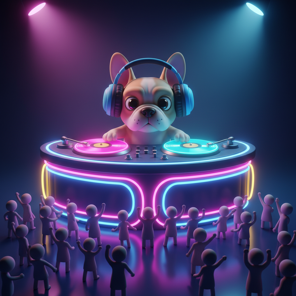 DJ Barks the Dancing Bulldog — Bedtime Story for Kids