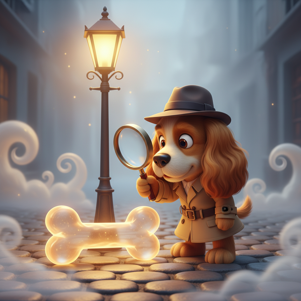 Detective Dog's Mystery — Bedtime Story for Kids