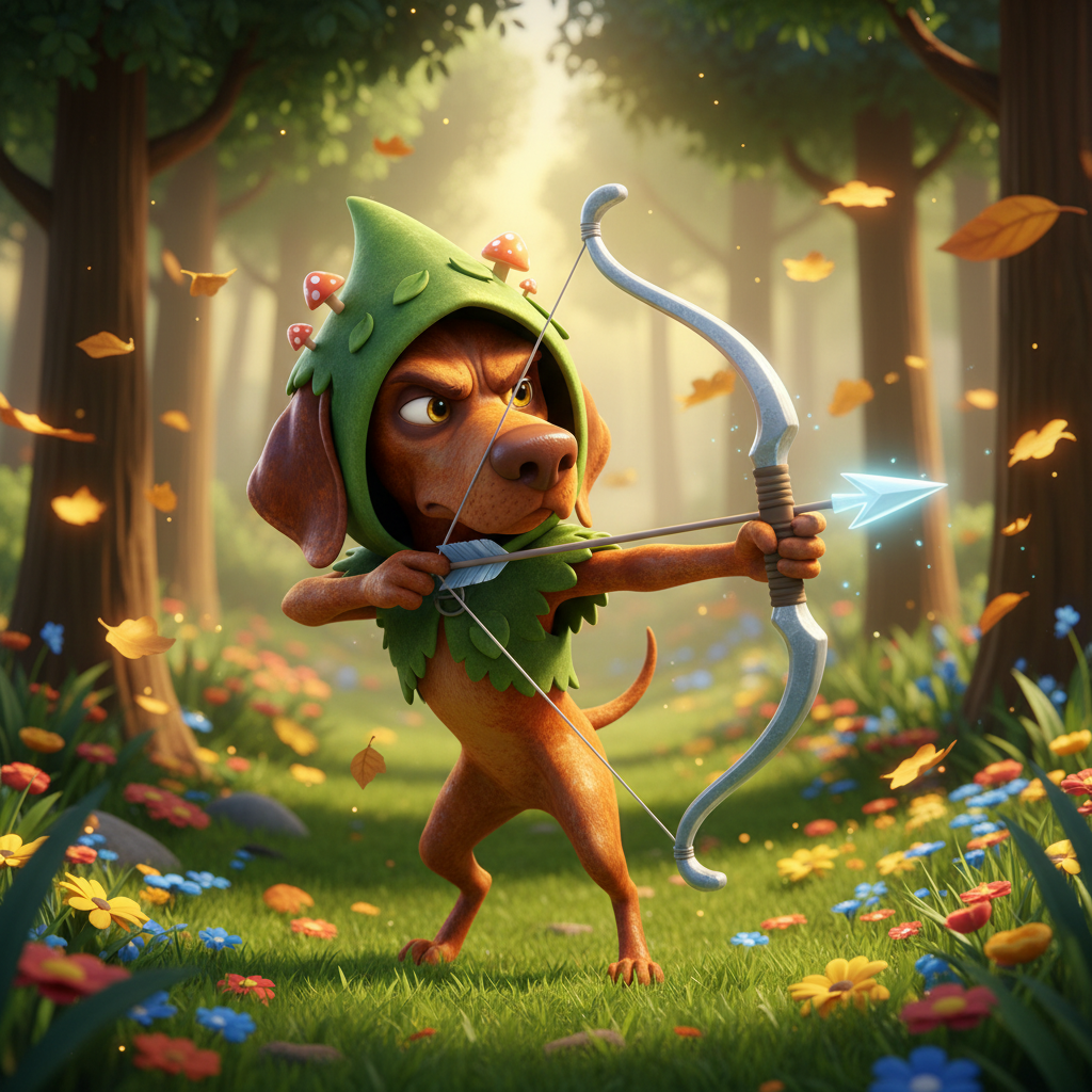 Vizsla Archer Adventure — Kids Bedtime Story Free to Read