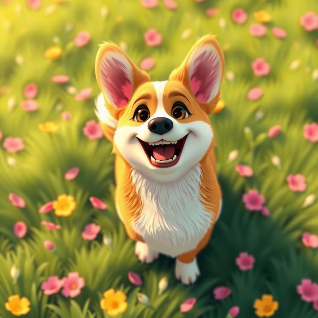 Corgi Tail Blur Spin — Bedtime Story for Kids