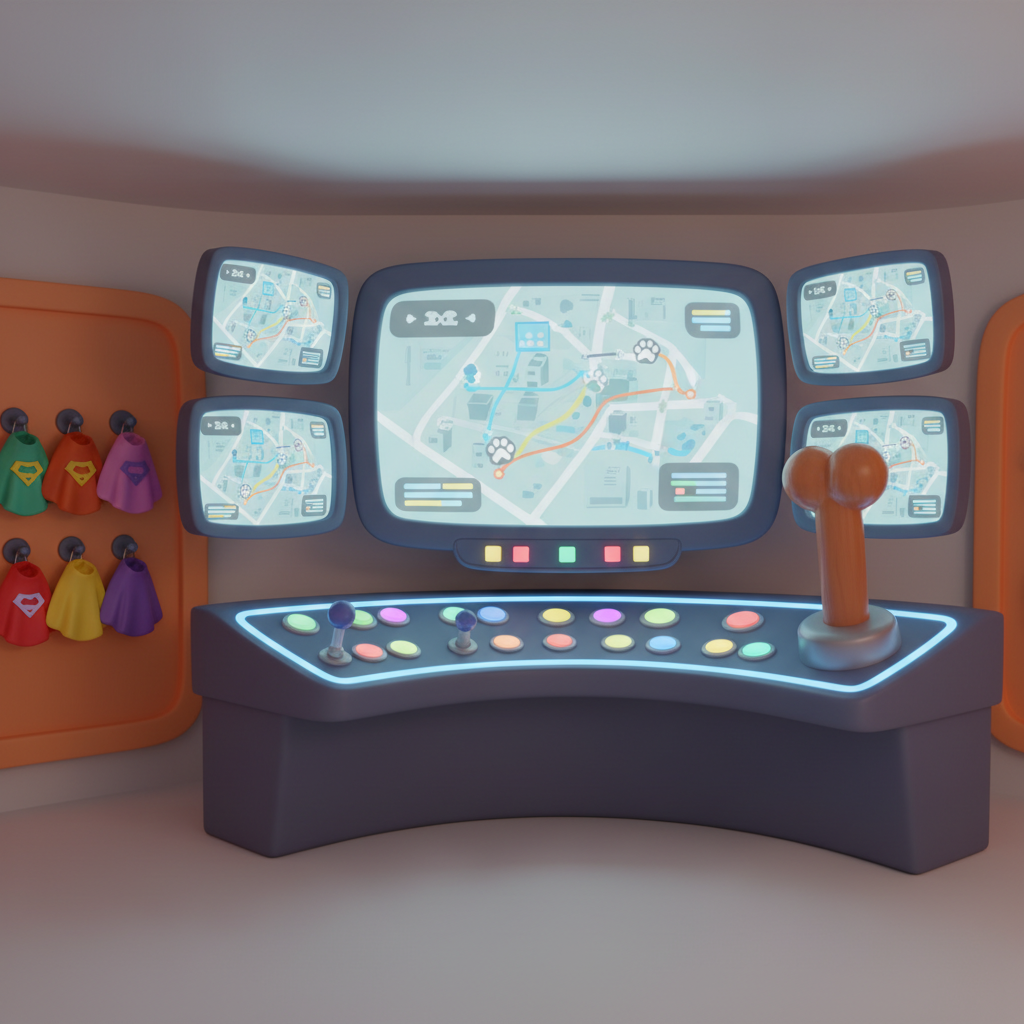 Adventures in Hero HQ — Bedtime Story for Kids