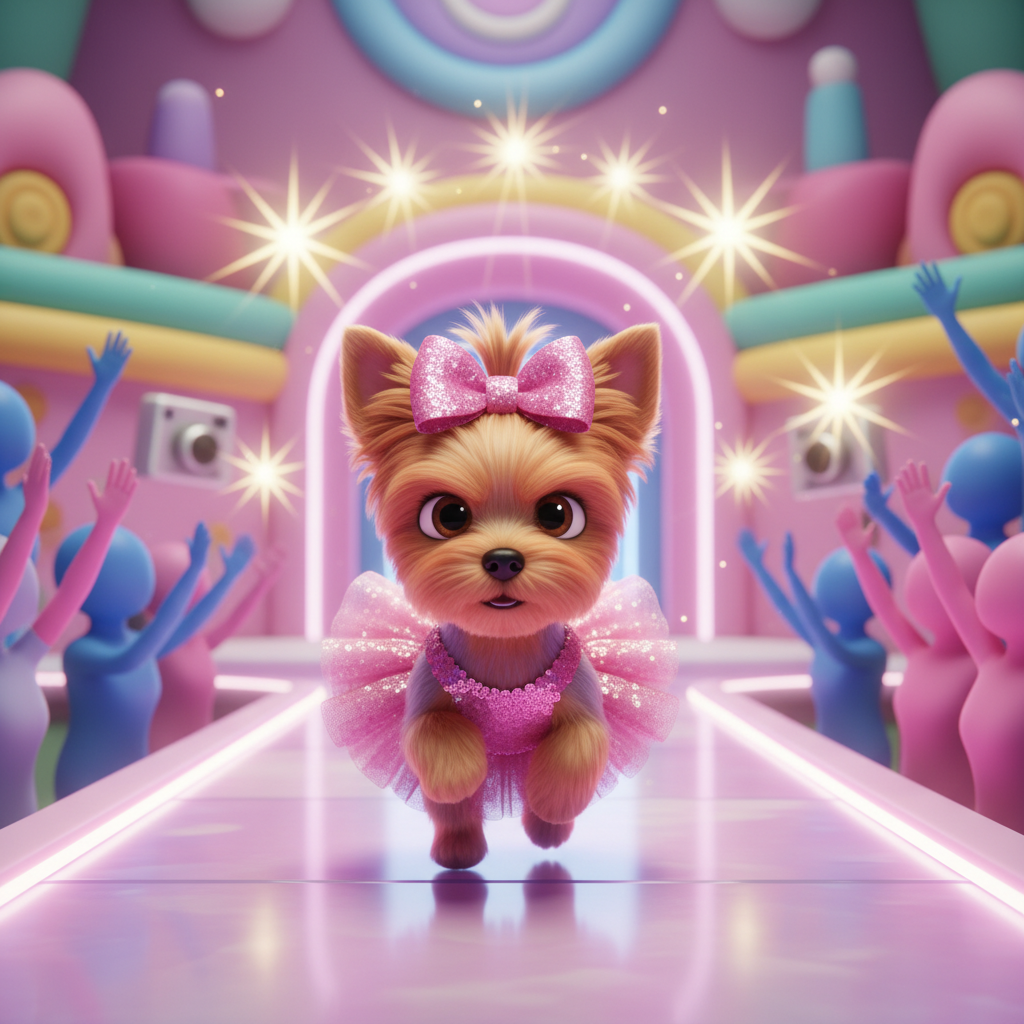 Yorkie Fashion Adventure — Bedtime Story for Kids