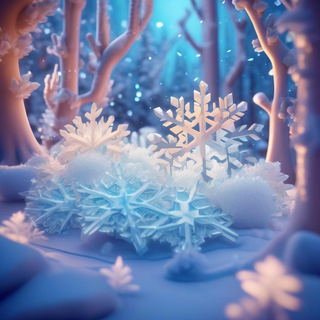 Snowflake Garden Coloring Page